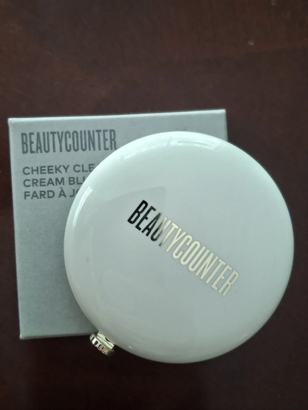 Beautycounter Cheeky Clean Cream Blush Chai Natural Glow NEW Discontinued NIB